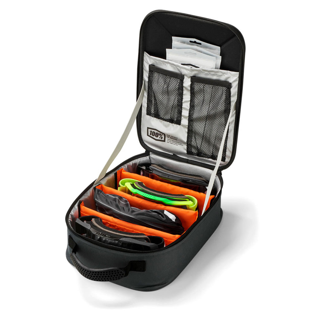 TECH Goggle Case Black/Fluo Yellow - Bag
