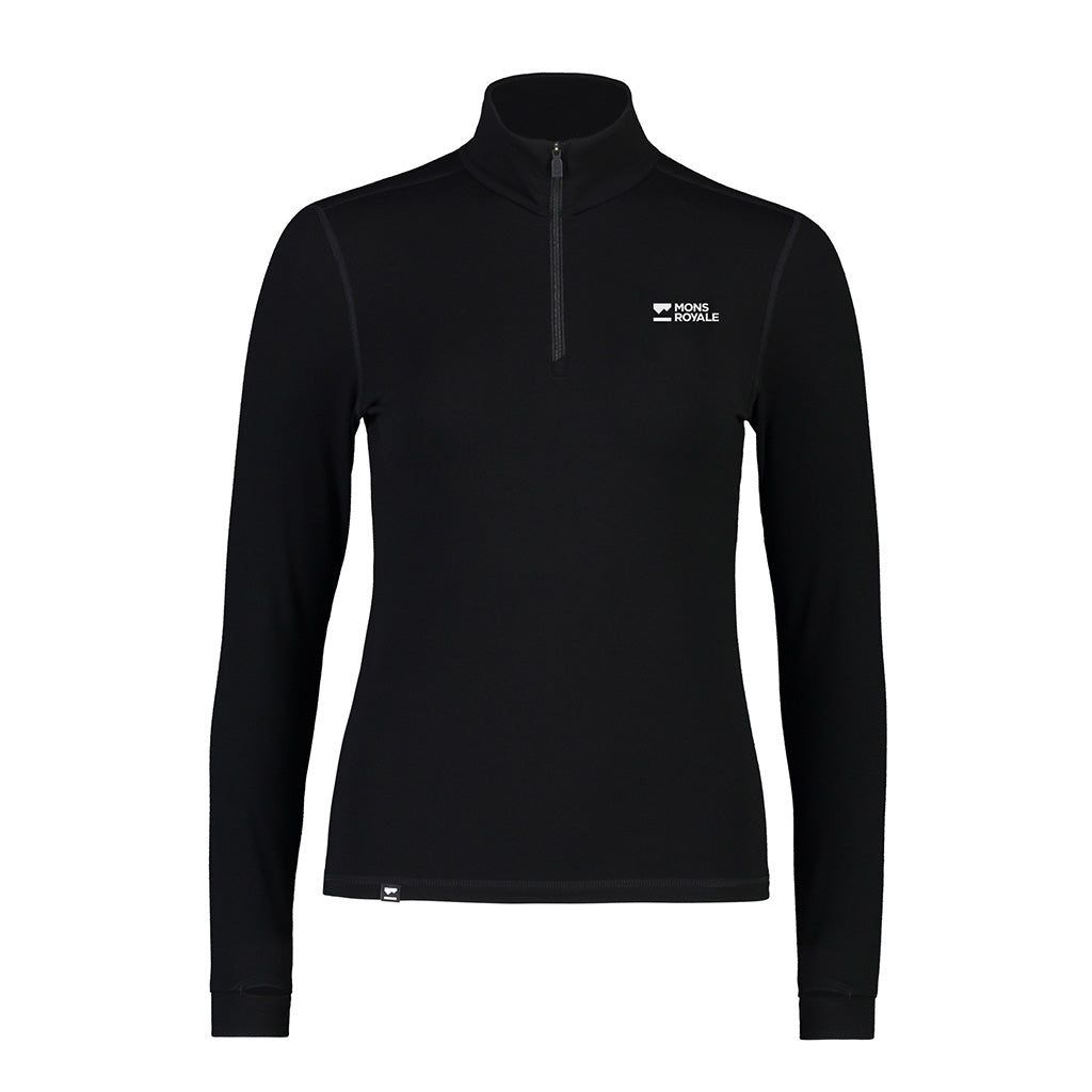 Cascade Merino Base Layer 1/4 Zip Long Sleeve - Base Layer
