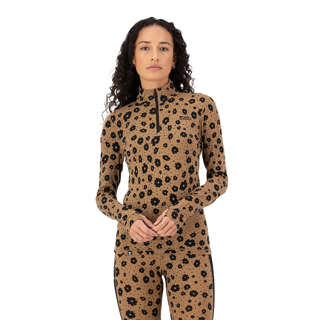 Cascade Merino Base Layer 1/4 Zip Long Sleeve - Base Layer
