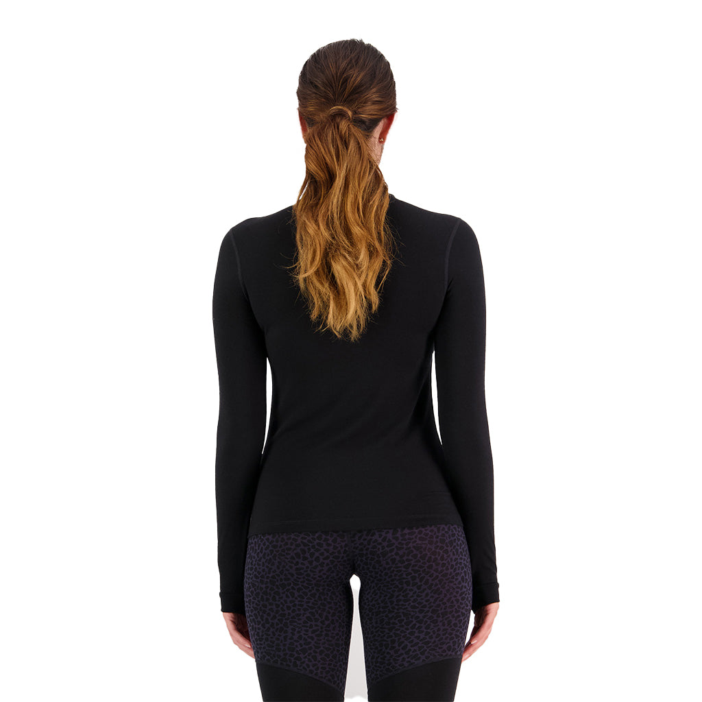 Cascade Merino Base Layer Mock Neck Long Sleeve - Base Layer