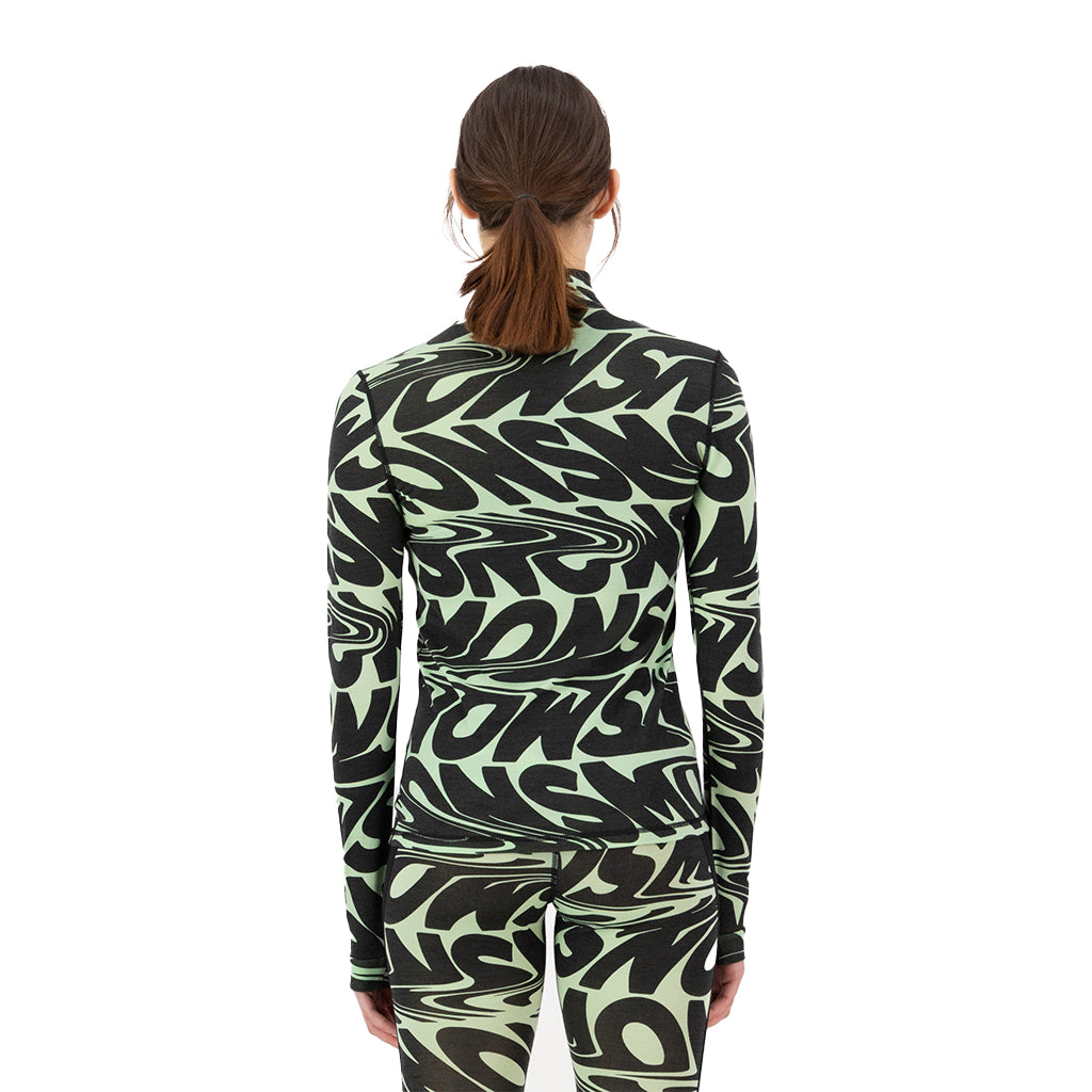 Cascade Merino Base Layer Mock Neck Long Sleeve - Base Layer