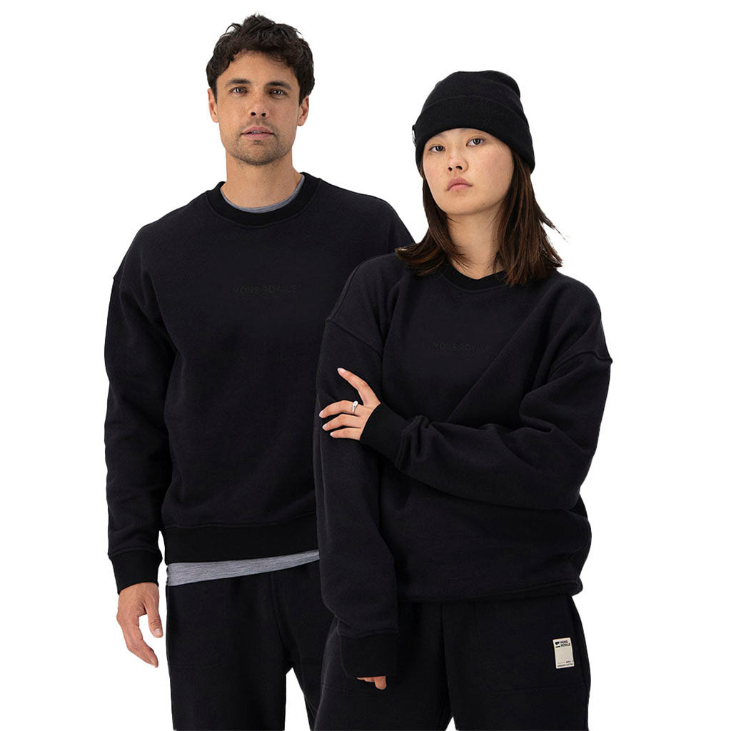 Verdant Merino Cotton Crew - Sweatshirt