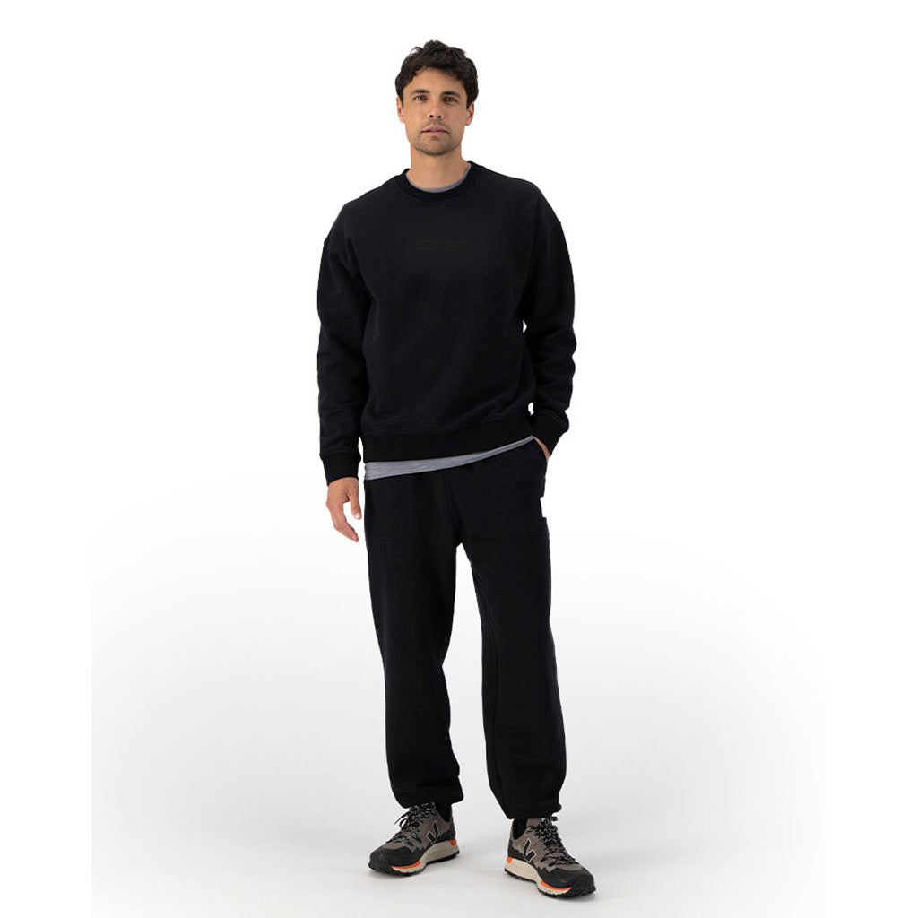 Verdant Merino Cotton Crew - Sweatshirt