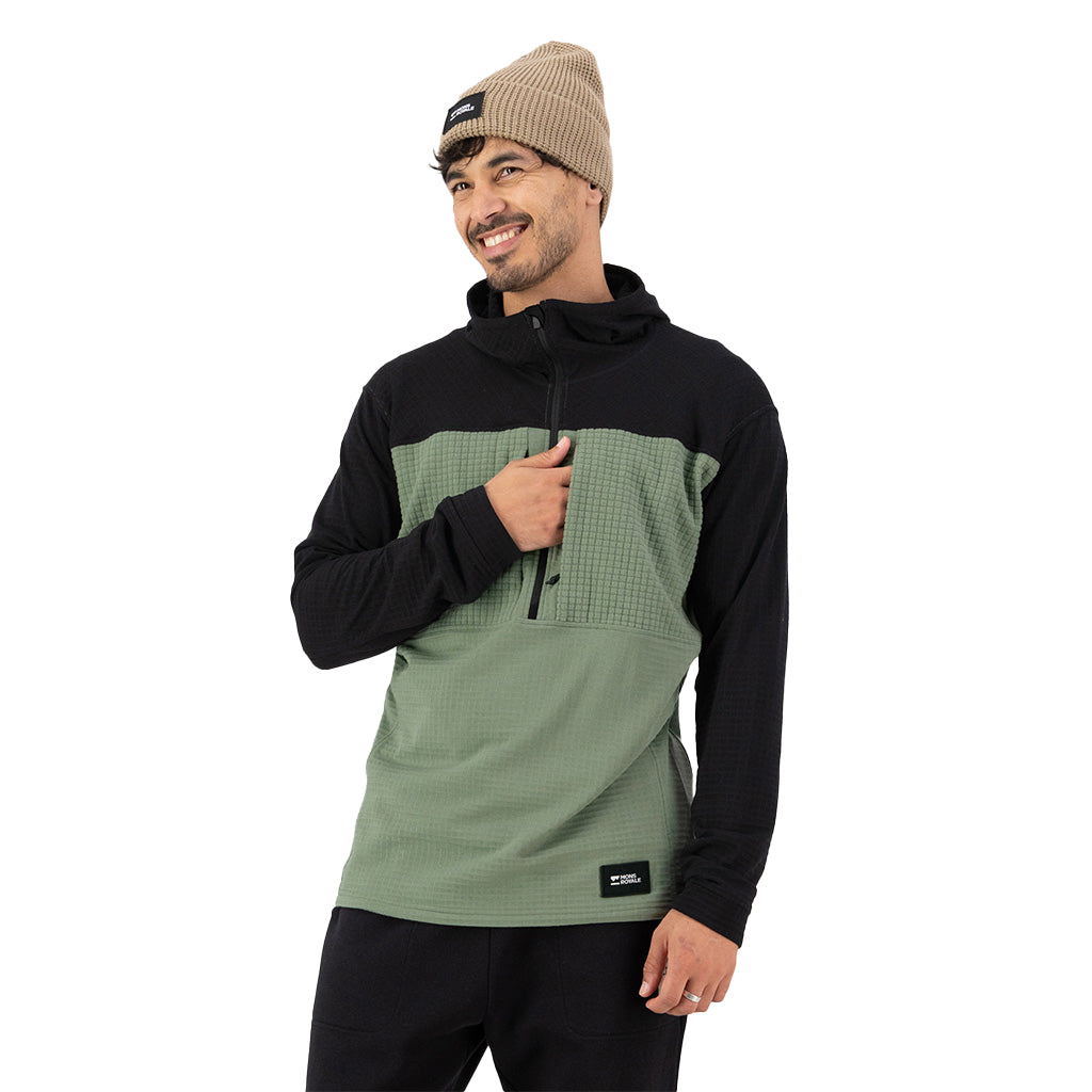 Offgrid Merino 1/2 Zip Long Sleeve Fleece - Midlayer