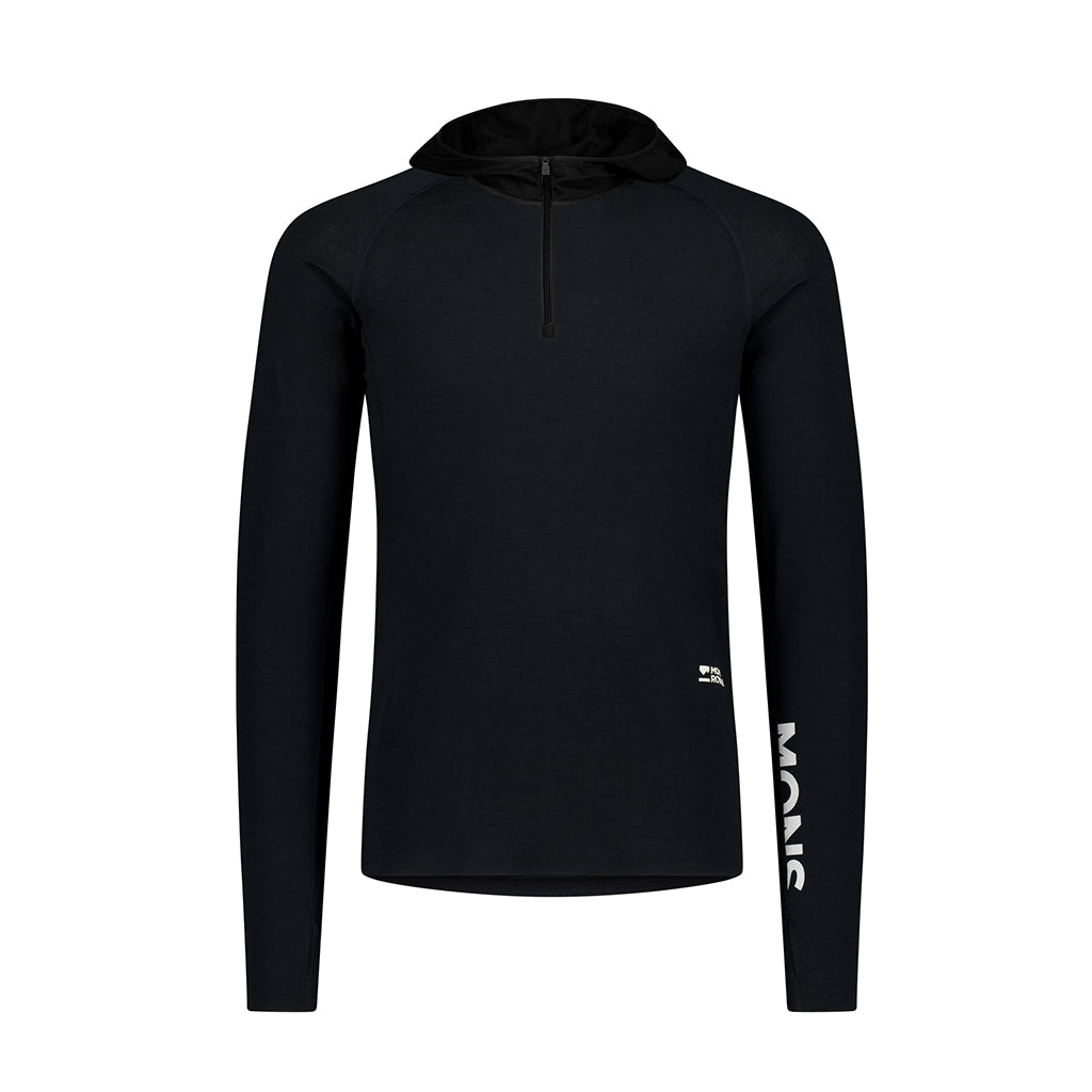 Temple Merino Long Sleeve Hood - Baselayer
