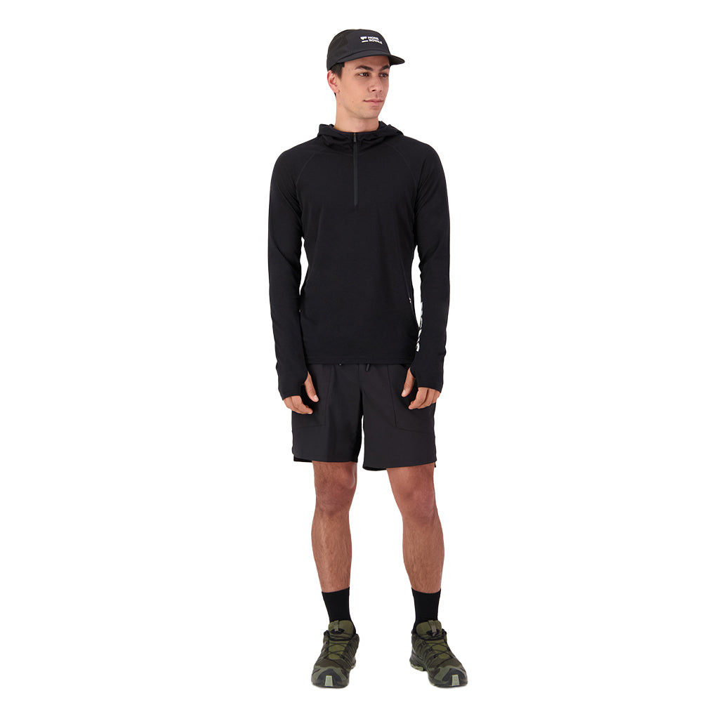 Temple Merino Long Sleeve Hood - Baselayer