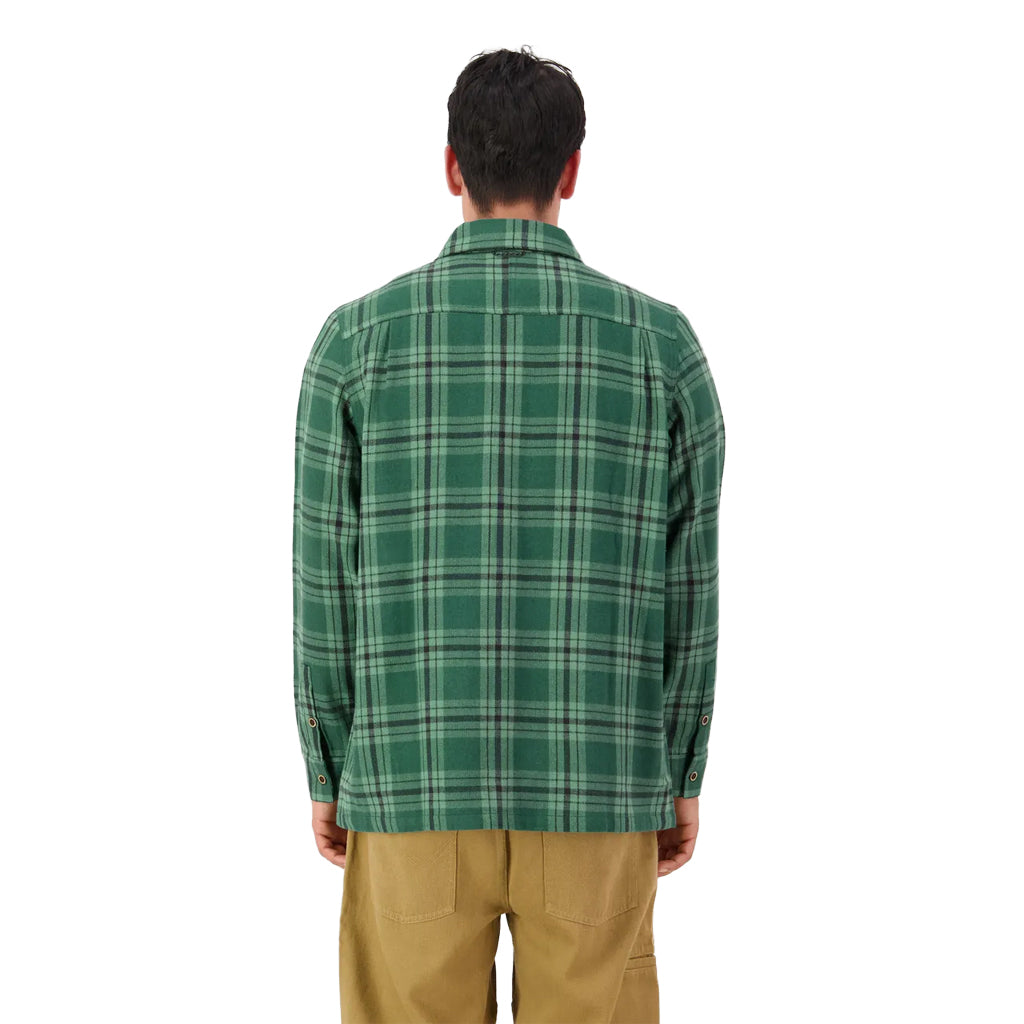 AT Merino Flannel Long Sleeve Shirt - Everglade
