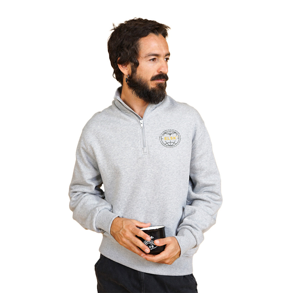 Statement Globe CH Halfzip - Sweatshirt