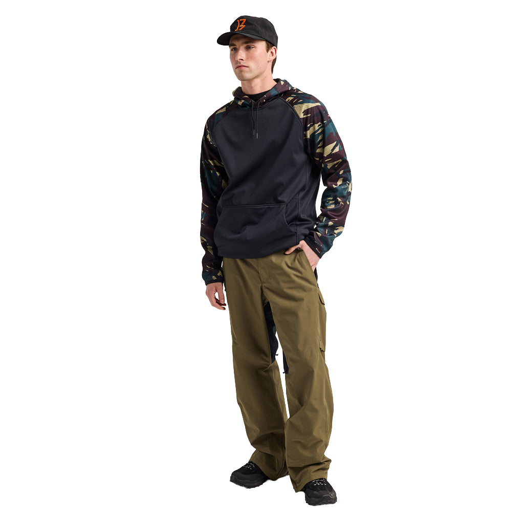 Crown wetterfester Fleece-Pullover – Sweatshirt
