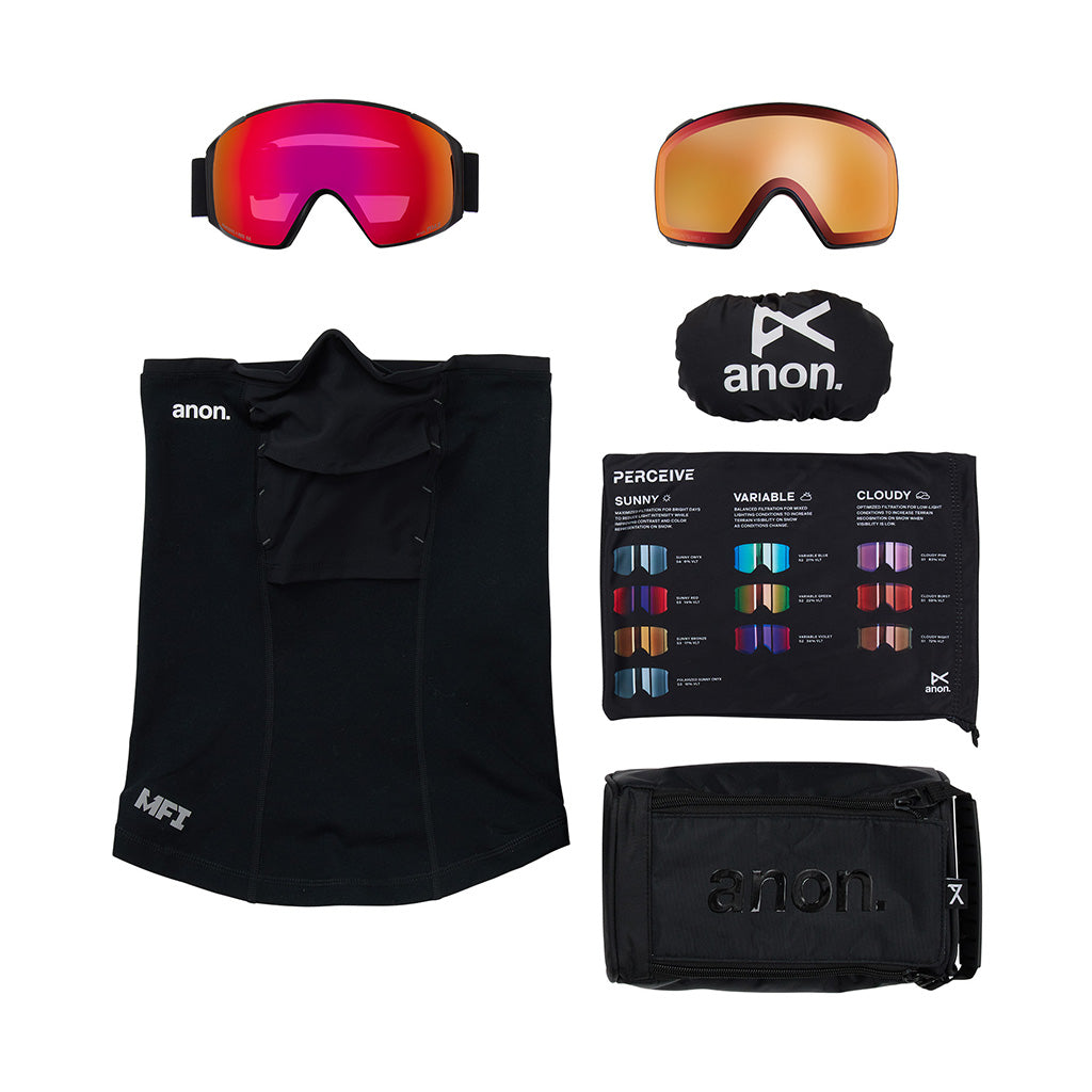 M4S (Toric) - Goggle w/Spare Lens & Neckwarmer