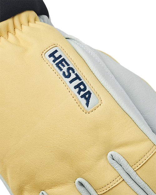 Army Leather Wool Terry - Mittens