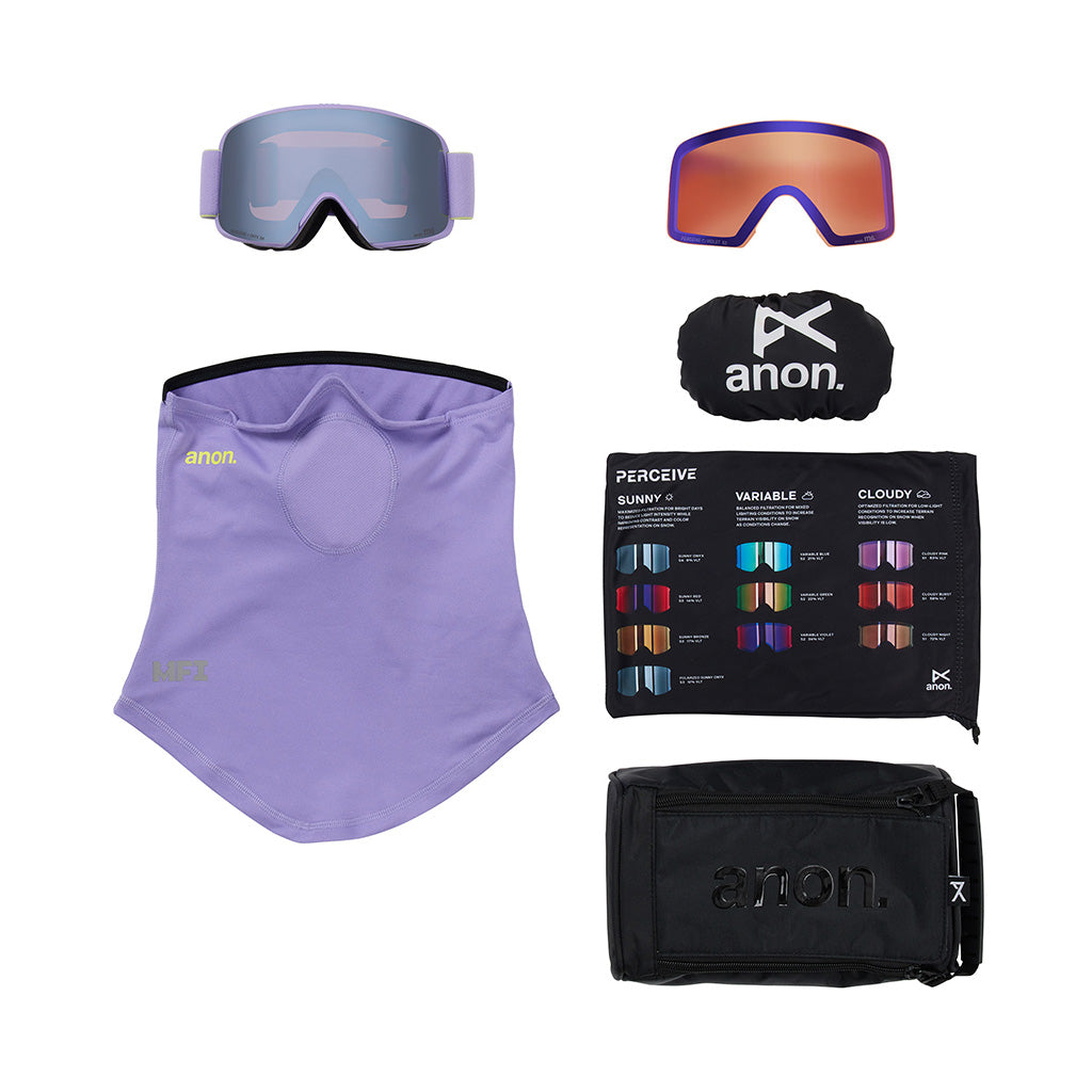 M6 - Goggle w/Spare Lens & Neckwarmer