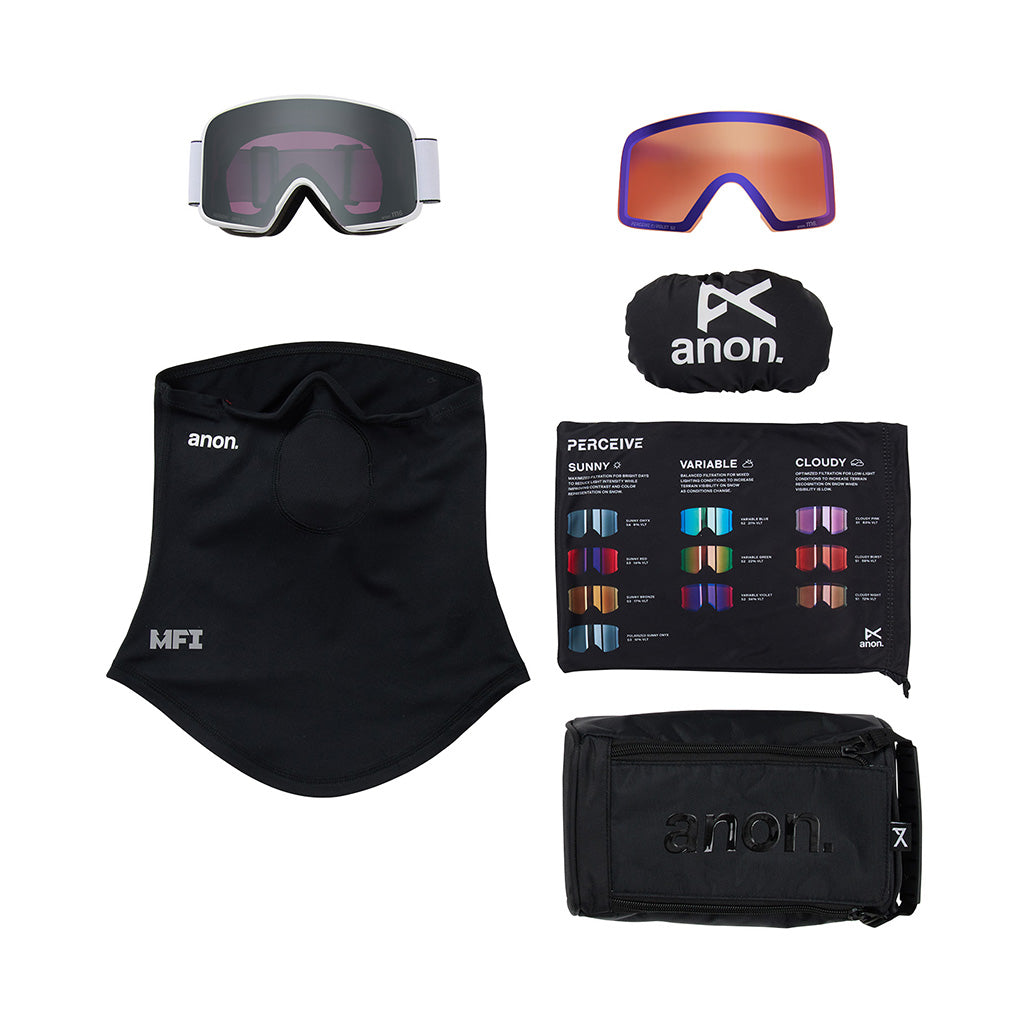 M6 - Goggle w/Spare Lens & Neckwarmer