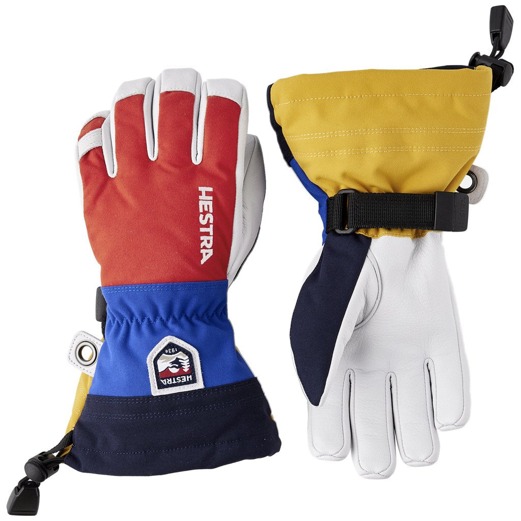Army Leather Heli Ski 5 Finger - Glove