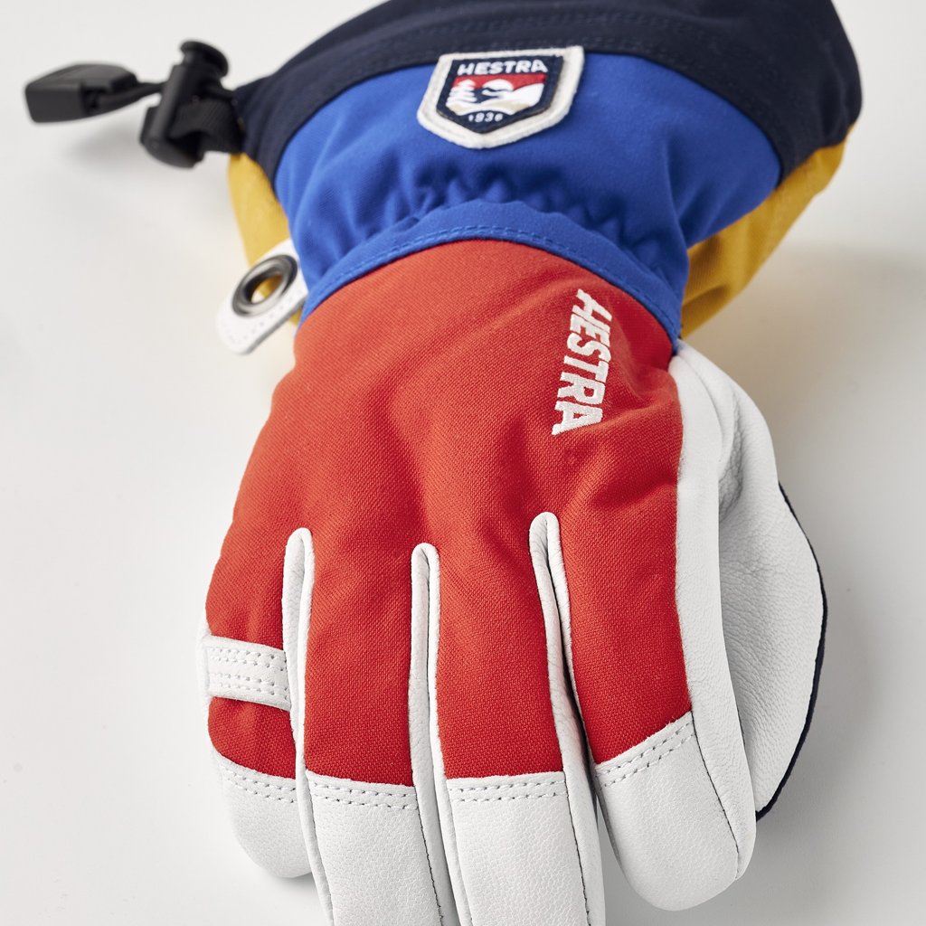 Army Leather Heli Ski 5 Finger - Glove