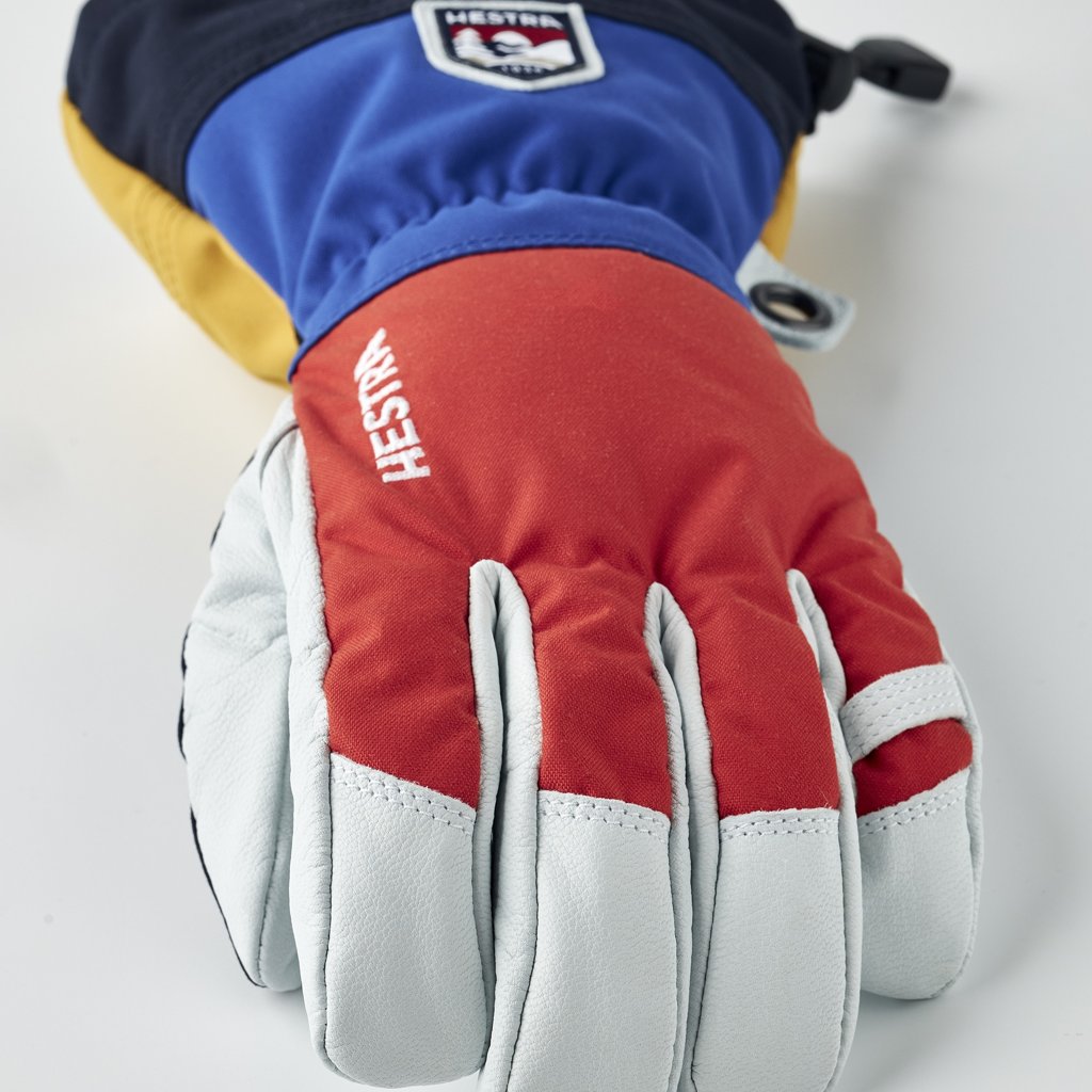 Army Leather Heli Ski 5 Finger - Glove