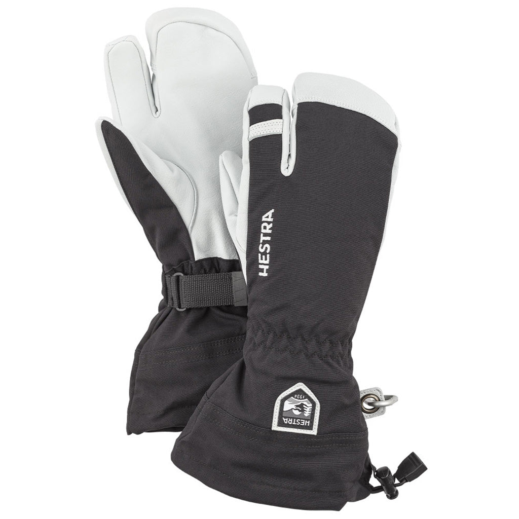 Army Leather Heli Ski 3 Finger - Gloves