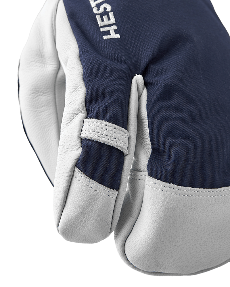Army Leather Heli Ski 3 Finger - Gloves
