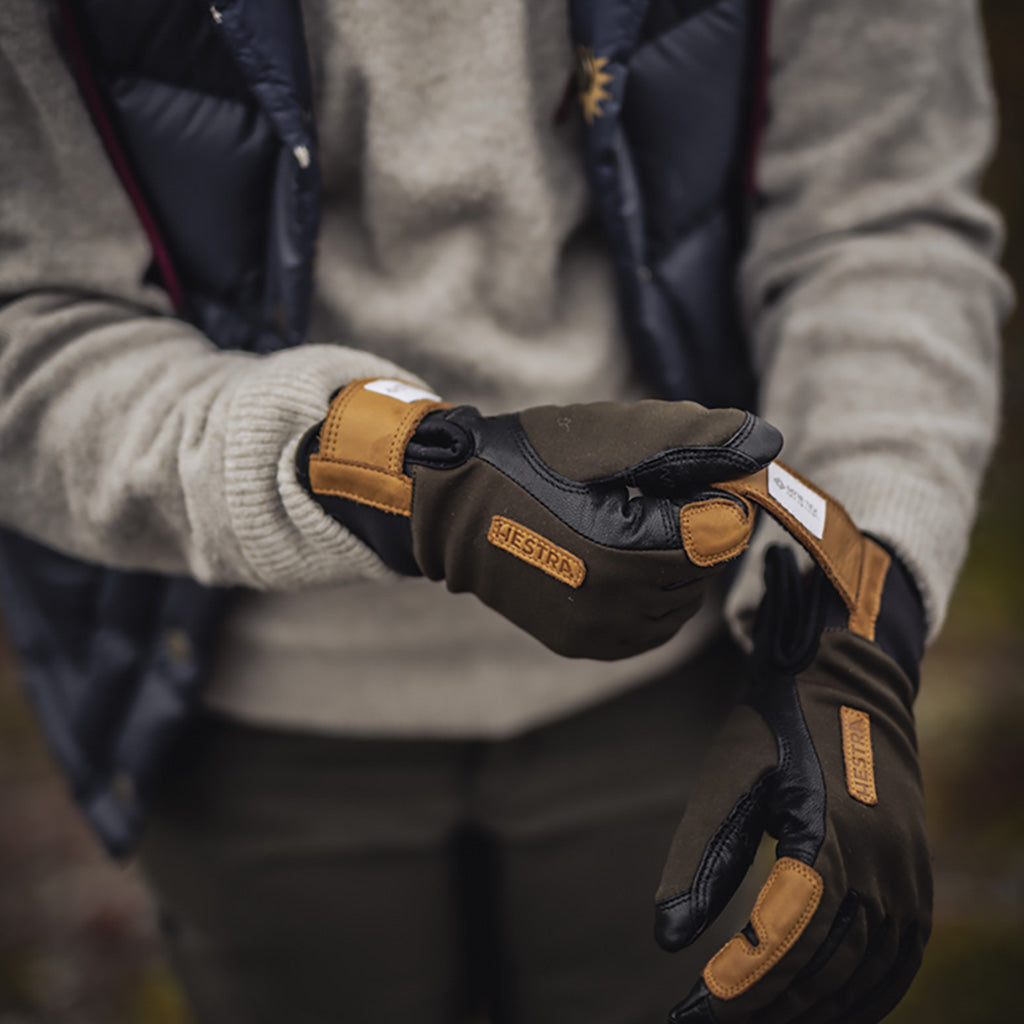 Ergo Grip Active Wool Terry 5 Finger - Gloves
