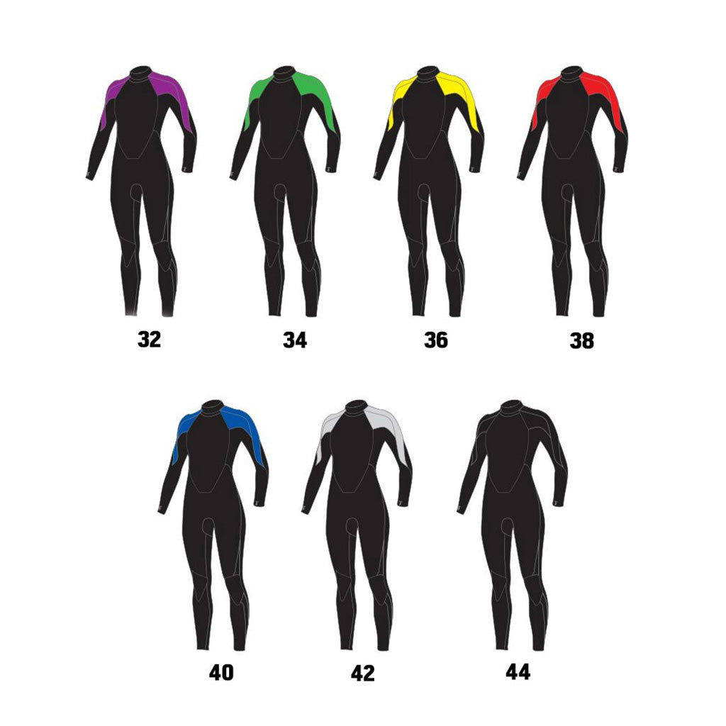 Rental Gbs 5/3 Back Zip Full - Wetsuit