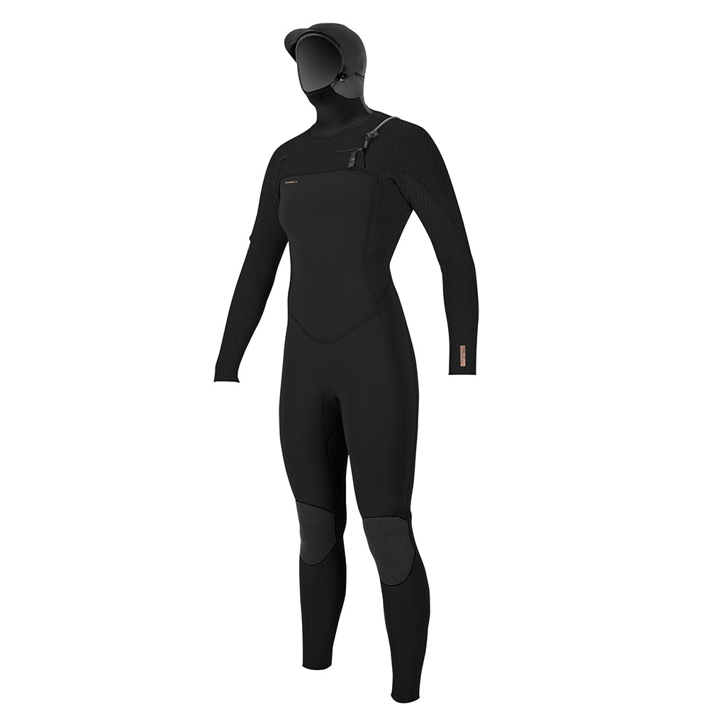 Wms Hyperfreak 5/4+ Chest Zip w/Hood - Wetsuit