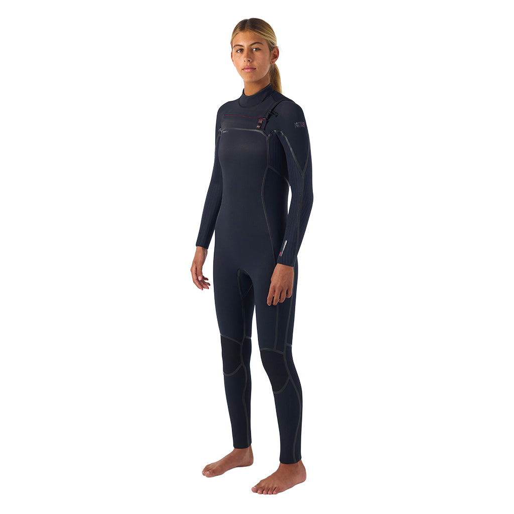 Wms Hyperfreak Fire 5/4+ Chest Zip Full - Wetsuit