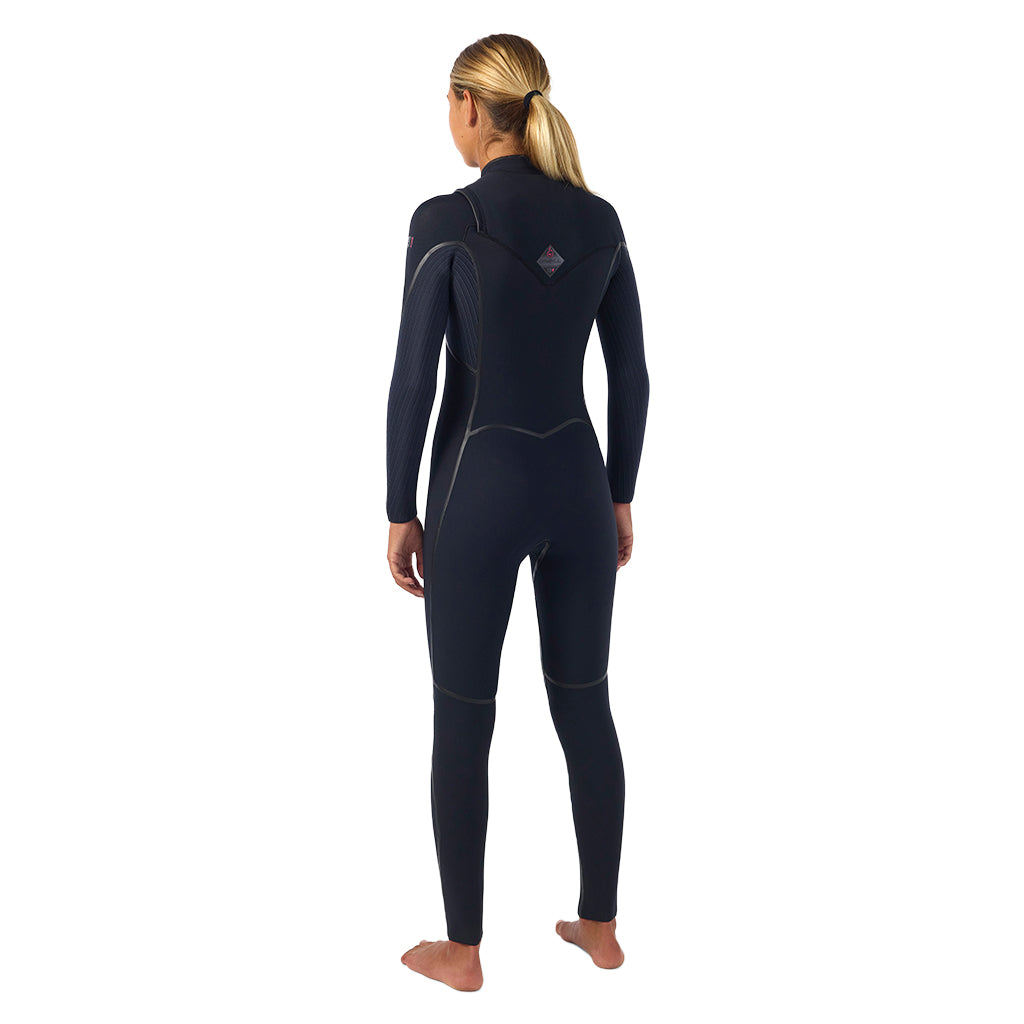 Wms Hyperfreak Fire 5/4+ Chest Zip Full - Wetsuit