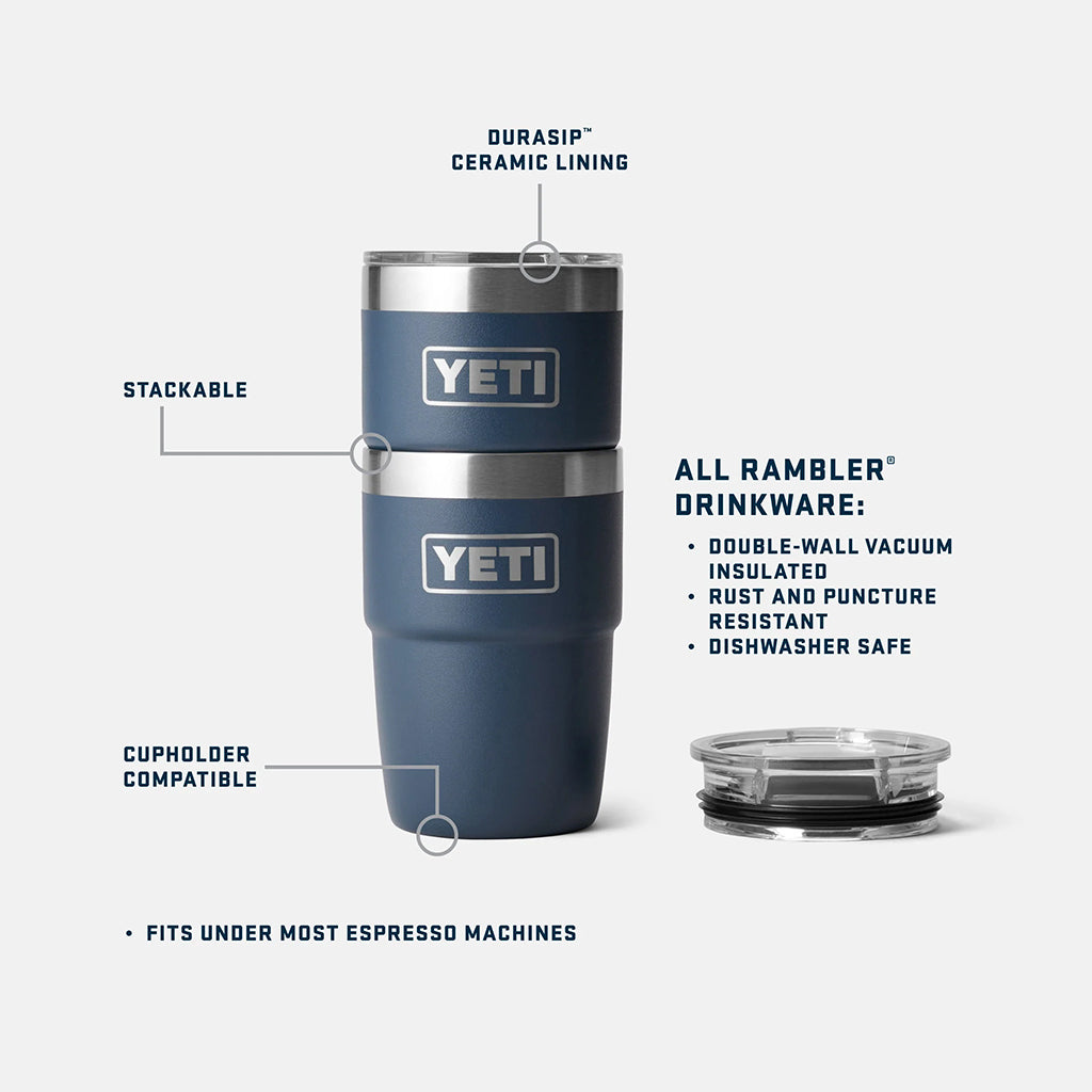 Rambler 8 oz CL Stapelbecher MS - Isolierter Becher