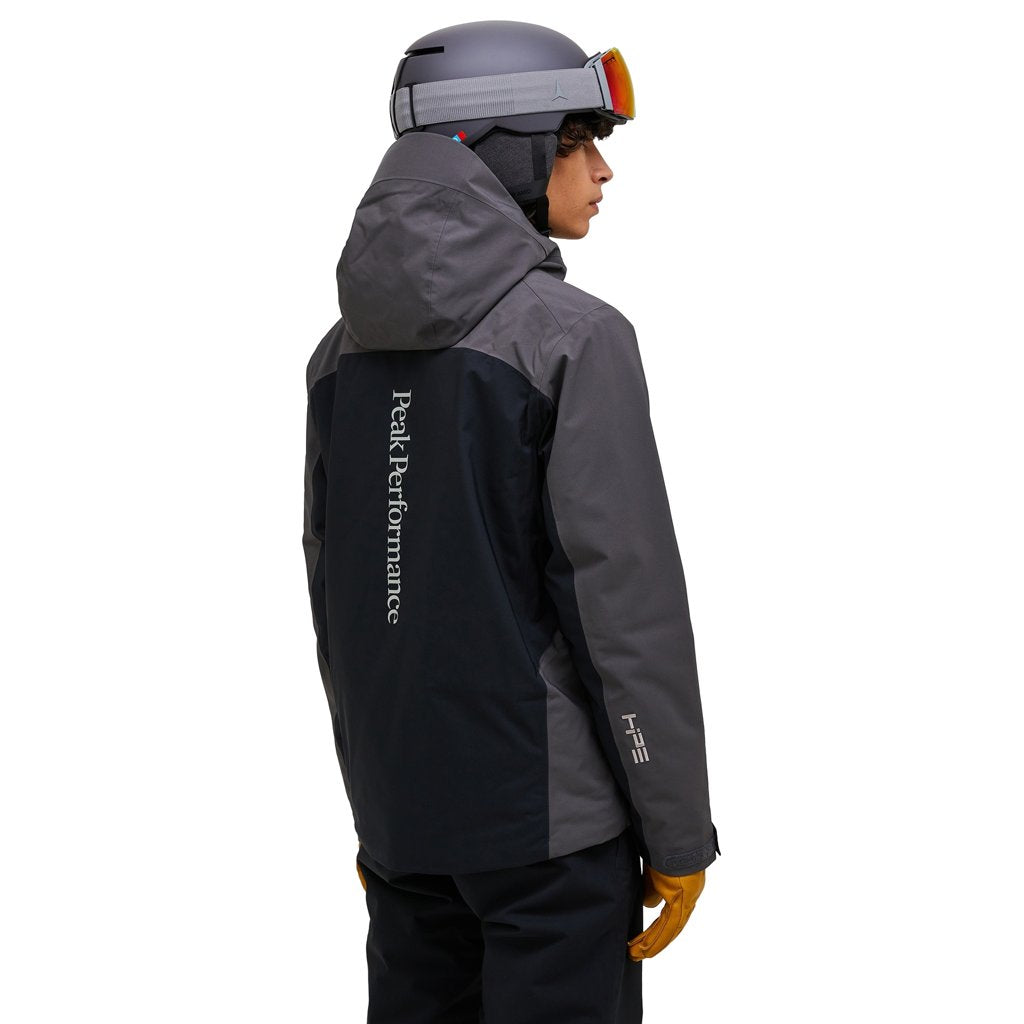 Maroon Blocked HIPE® 2L Insulated Shell - Ski Jacket