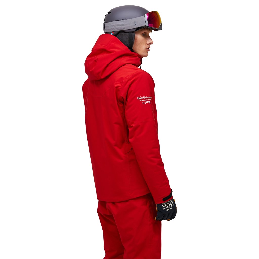 40Y Maroon HIPE® 2L Insulated Shell - Ski Jacket