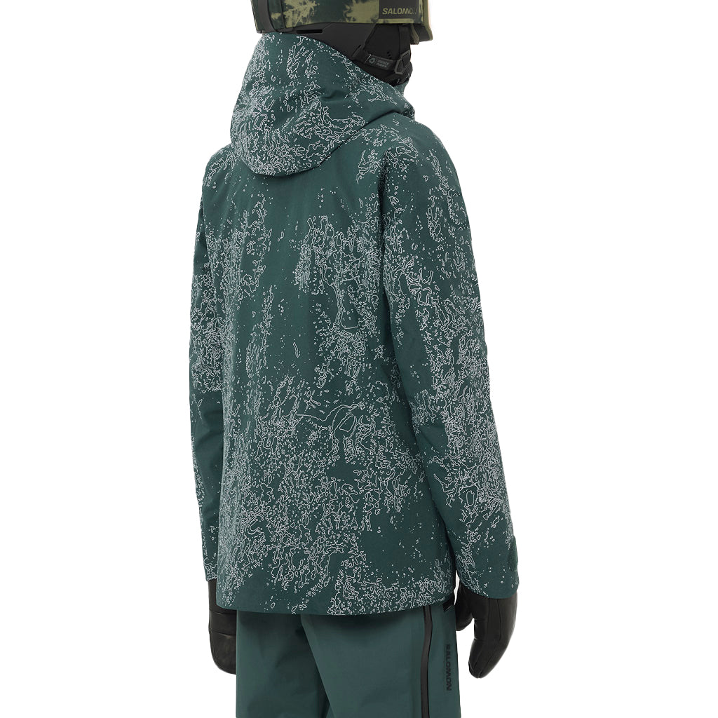 Absolute 3L Print Jkt W - Ski Jacket
