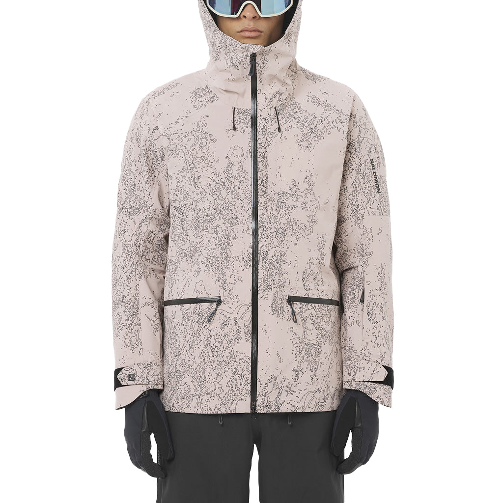 Absolute 3L Jkt Print M - Ski Jacket