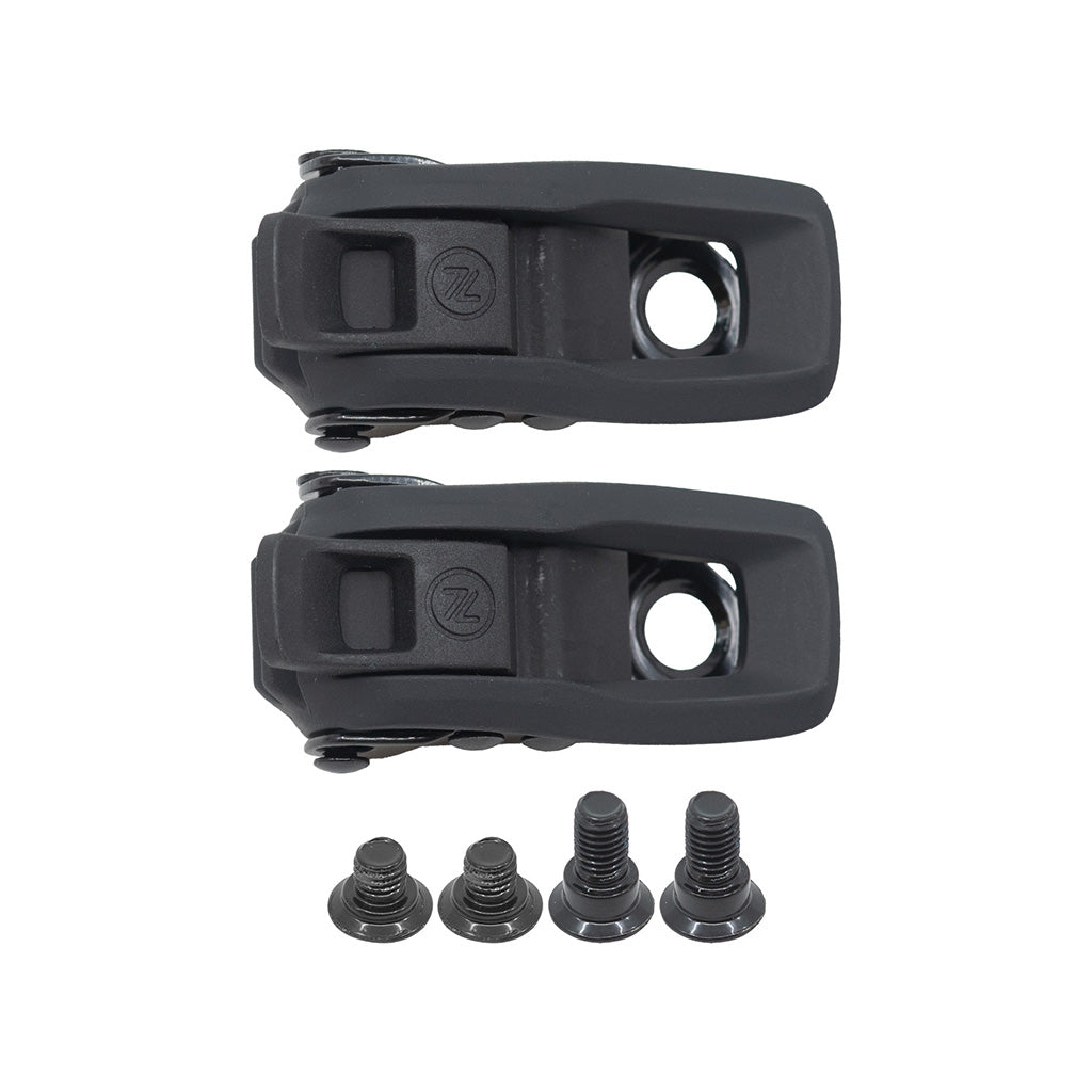 N41-L1 - Axion Toe-Ratchet ALUM - BLK - PAIR - Binding Spareparts