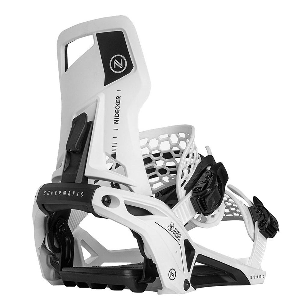 Supermatic White 24/25 - Snowboard Bindings