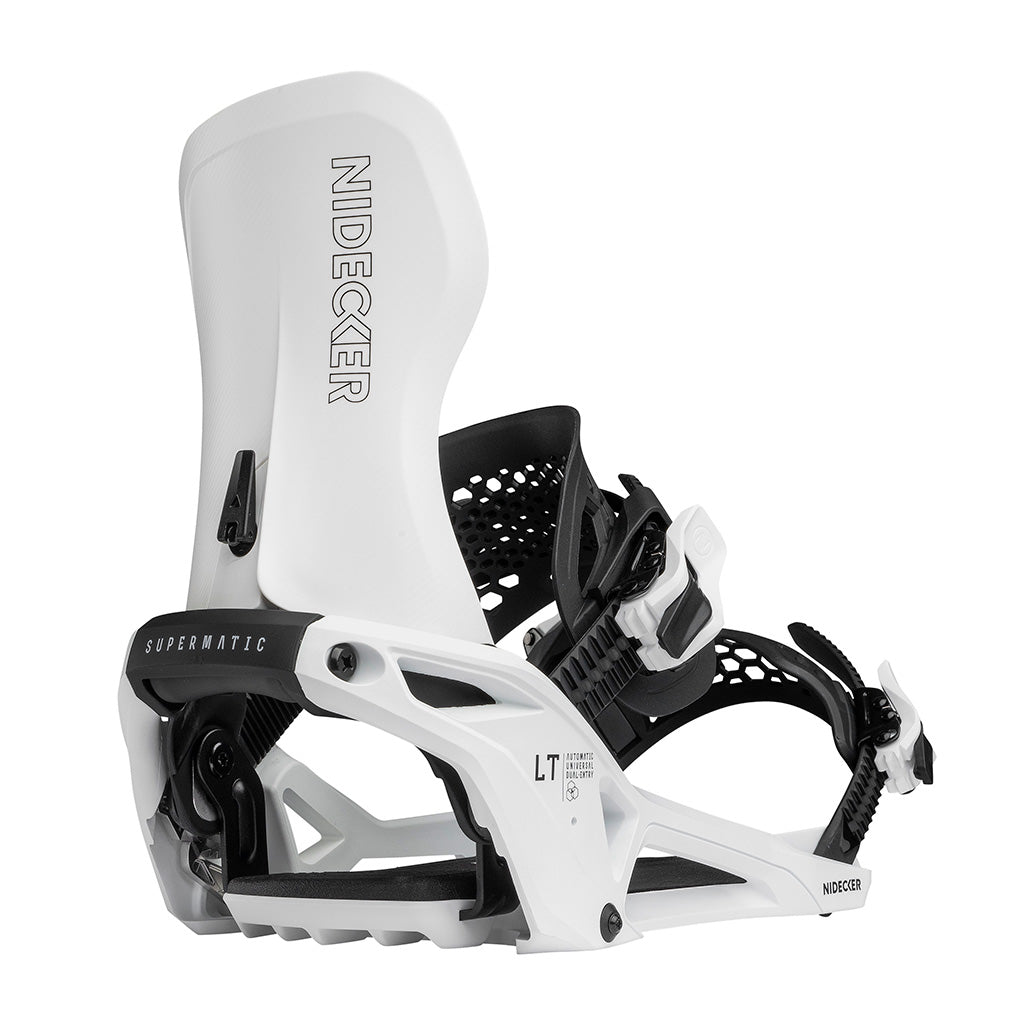 Lt Supermatic White 25/26 - Snowboard Bindings