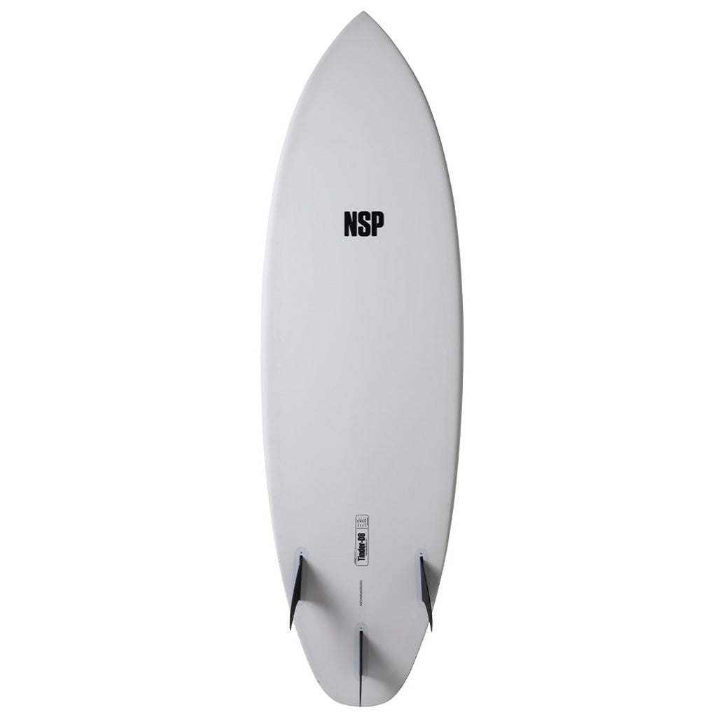 NSP Protech Tinder-D8 6'2 White FTU - Surfboard