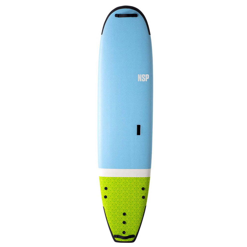 Soft Surf Wide 8'4 Tail Dip Green - Surfboard