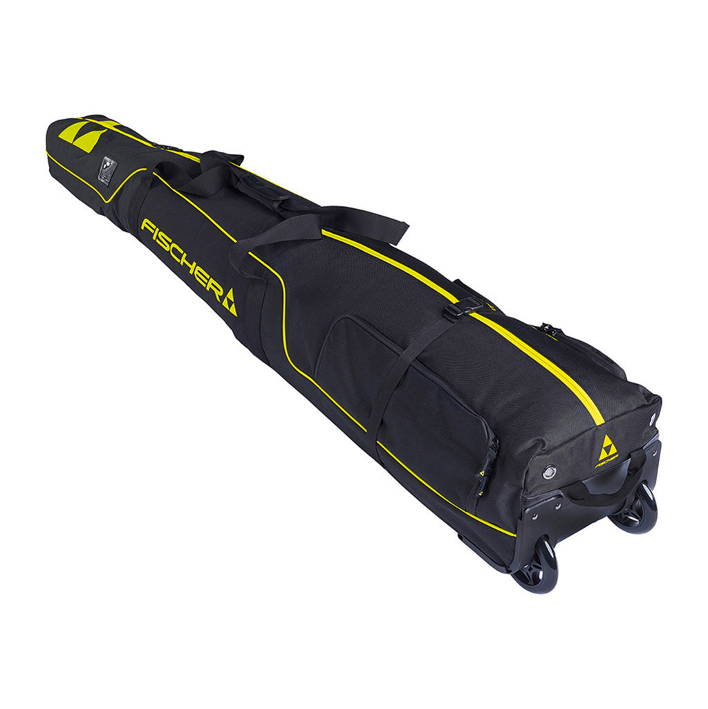 Skicase 1 Pair With Boot Pocket Alpine Race Wheels (195cm) - Skicase