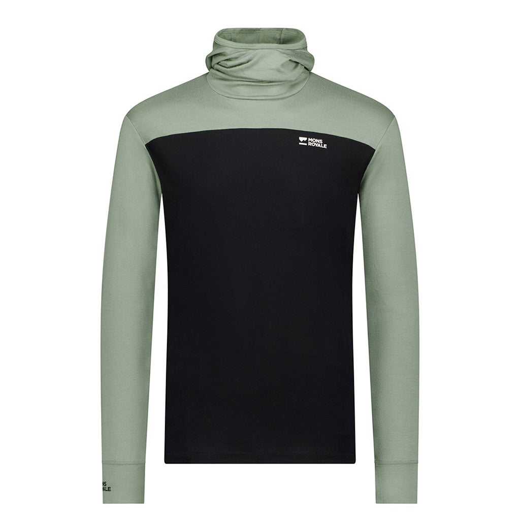 Yotei Merino Powder Hood Long Sleeve - Base Layer
