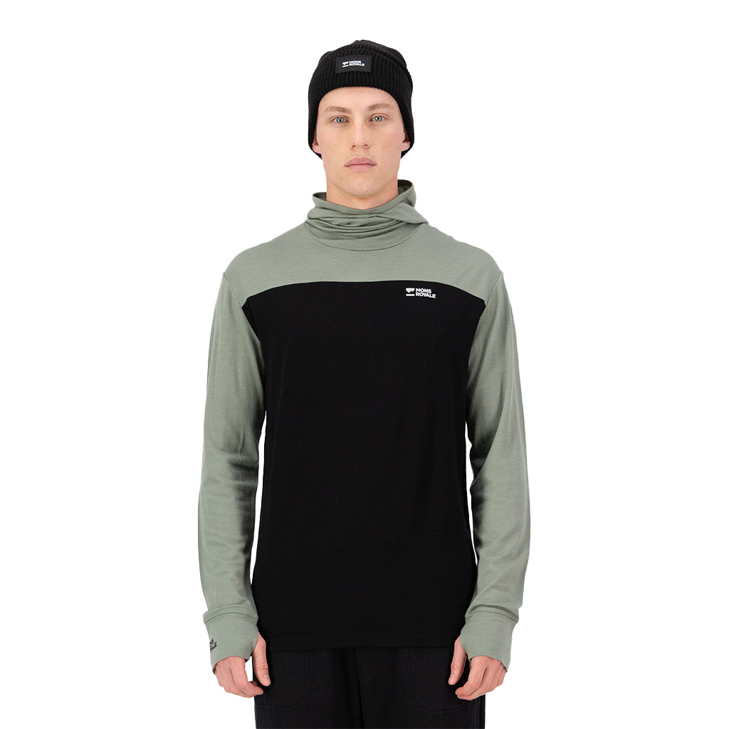 Yotei Merino Powder Hood Long Sleeve - Base Layer