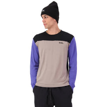 Yotei Merino Long Sleeve - Cinder/Blue Dusk/Black