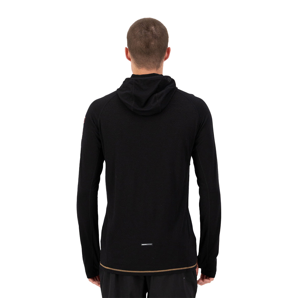 Temple Merino Long Sleeve Hood - Base Layer
