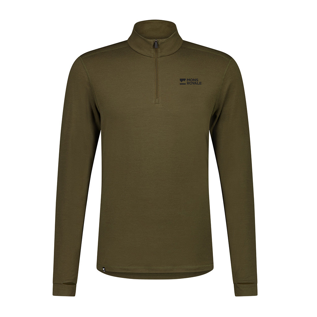 Cascade Merino Base Layer 1/4 Zip Long Sleeve - Base Layer