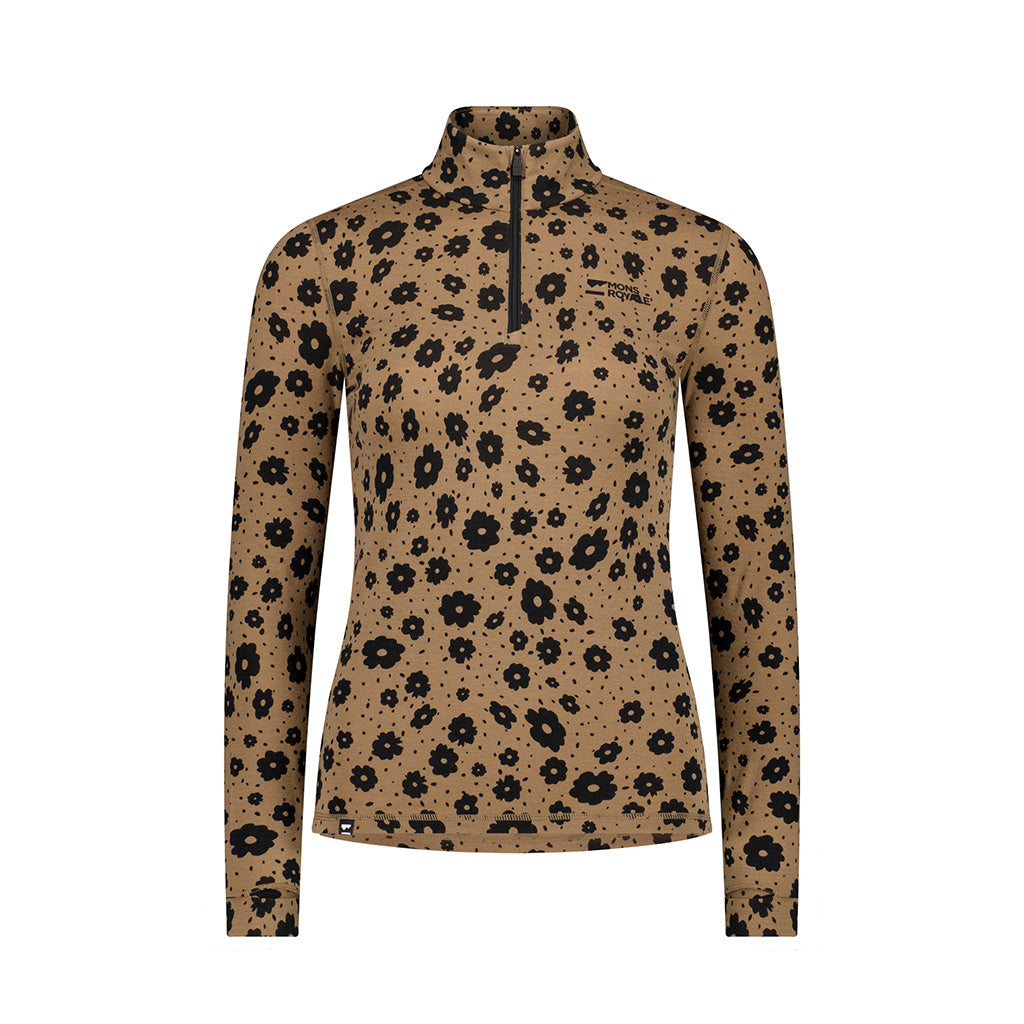 Cascade Merino Base Layer 1/4 Zip Long Sleeve - Base Layer