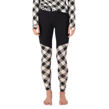 Cascade Merino Base Layer Legging - Check/Black