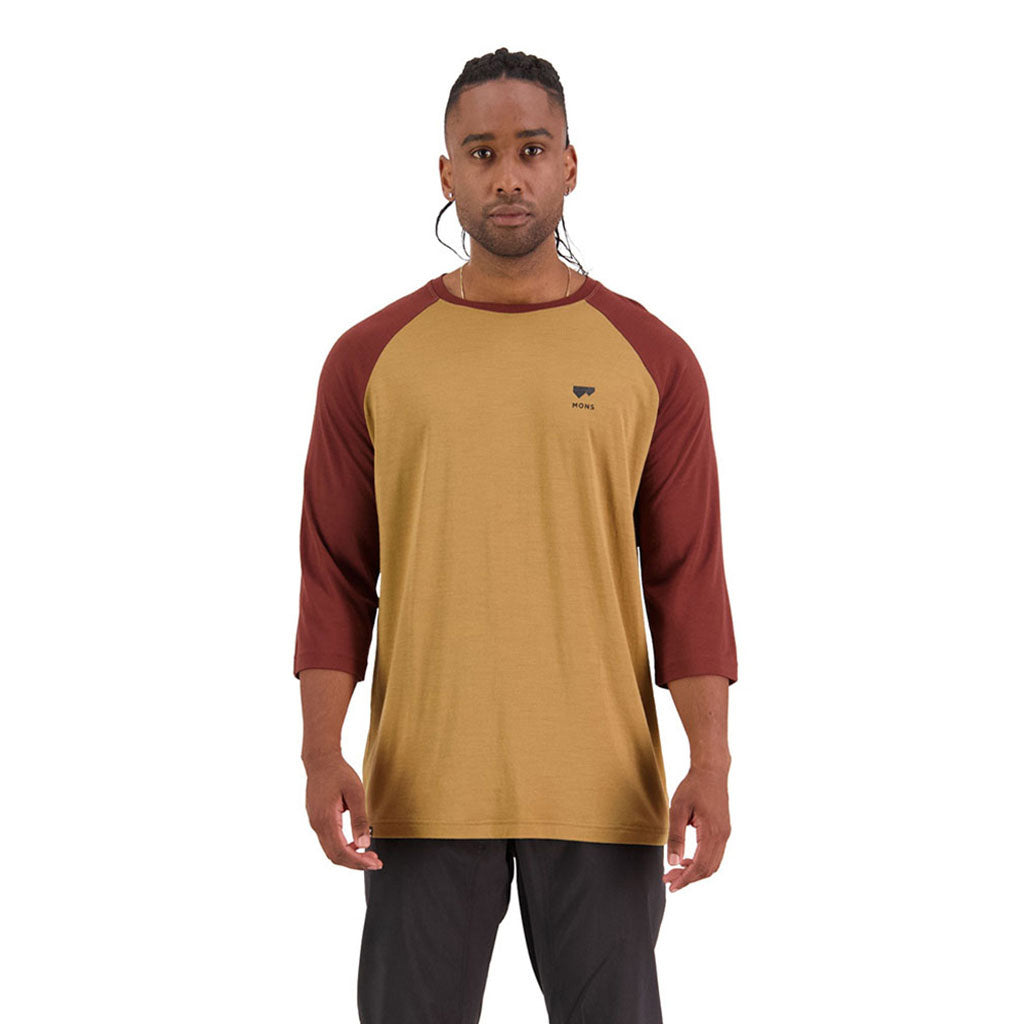 Tarn Merino Shift Raglan 3/4 - Long Sleeve T-Shirt