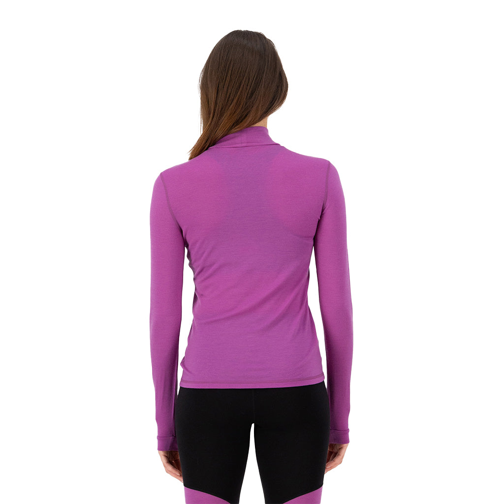 Cascade Merino Base Layer Mock Neck Long Sleeve - Base Layer