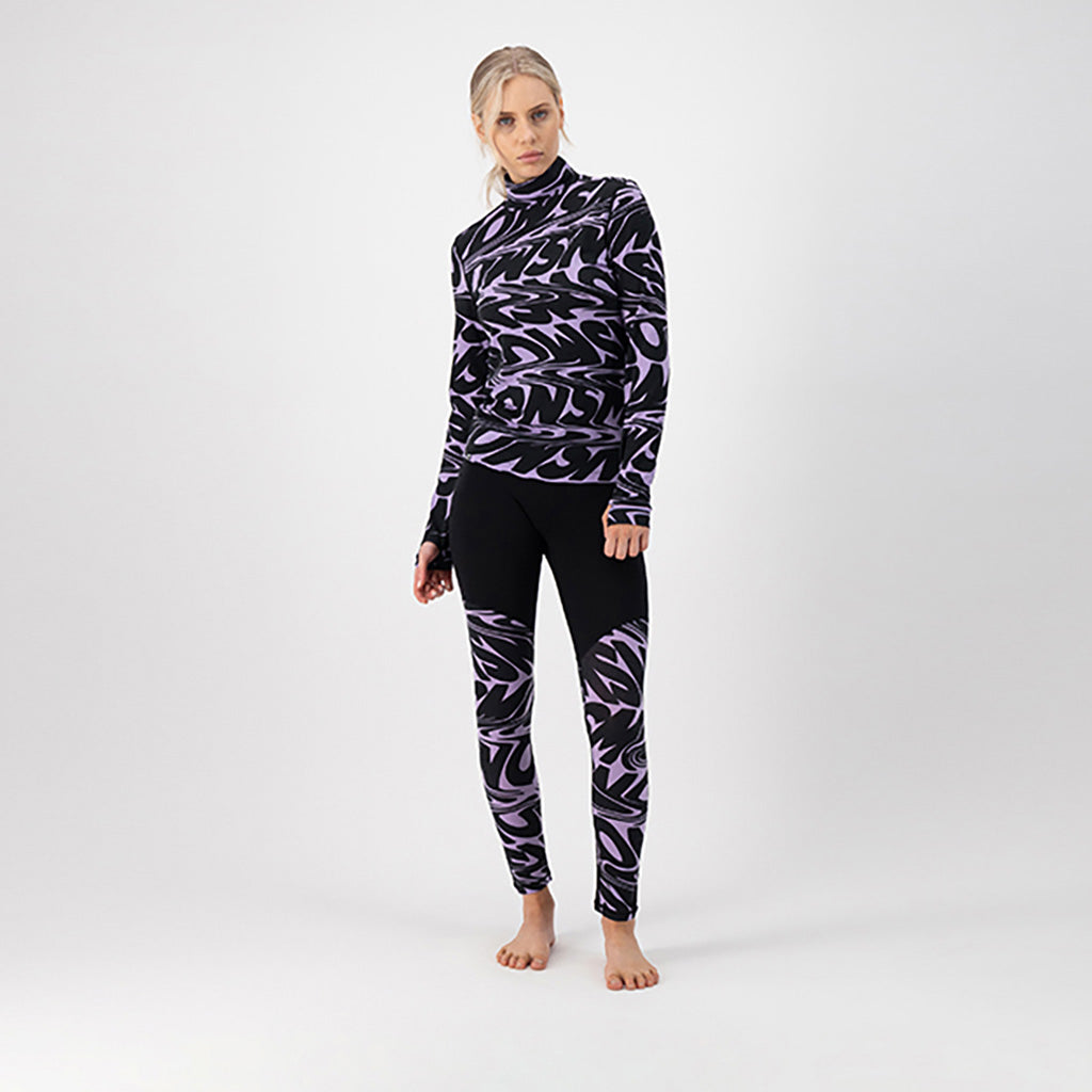 Cascade Merino Flex 200 Mock Neck LS SLL - Midlayer