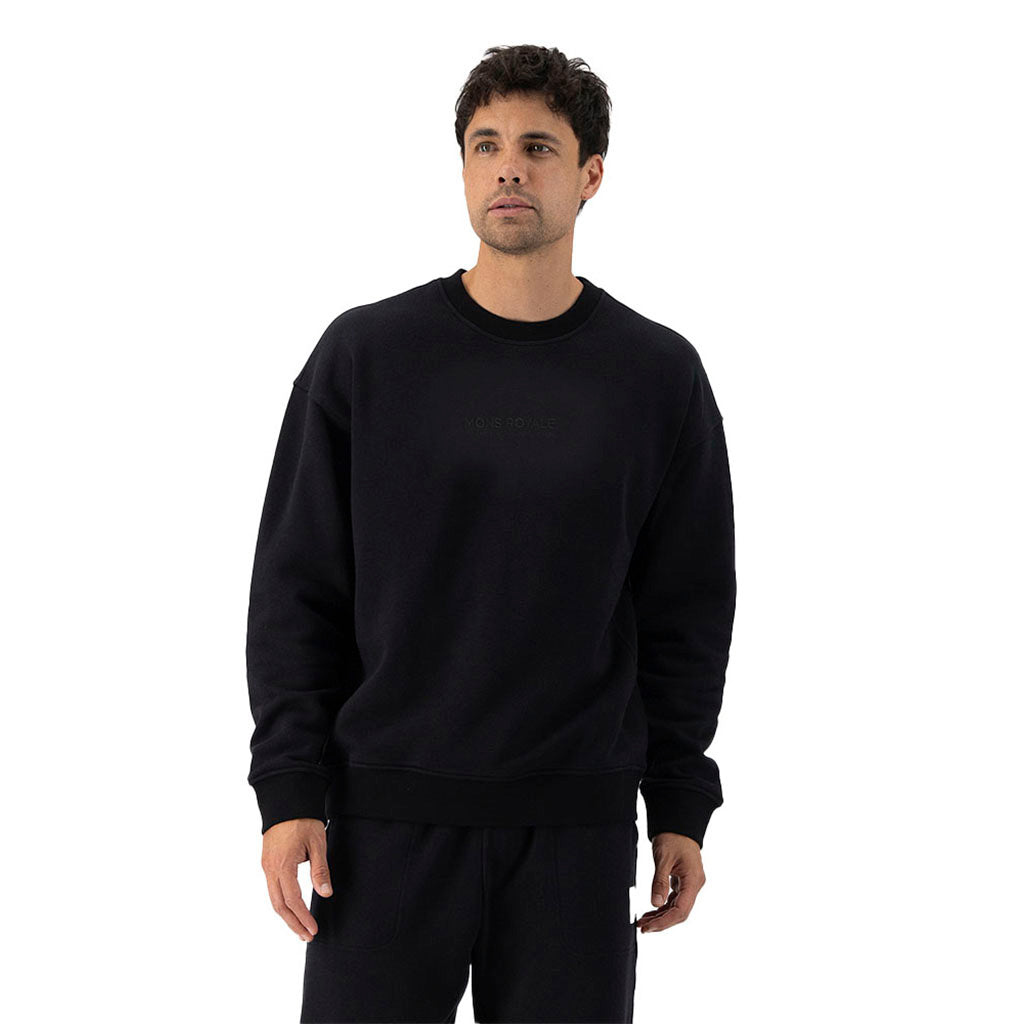 Verdant Merino Cotton Crew - Sweatshirt