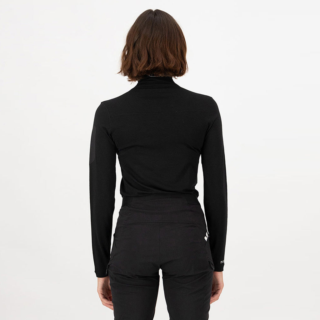 Diversion Merino Mock Neck Long Sleeve - T-Shirt